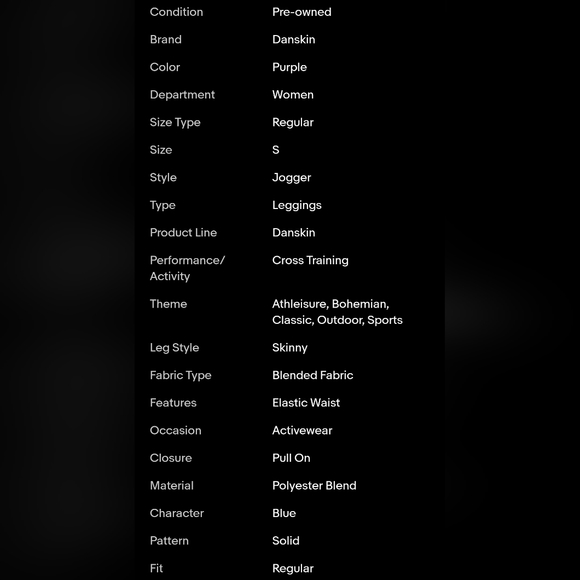 LUCY Nylon Stretch Lightweight Drawstring Wide Leg Outdoor Capri Pants womens S - Picture 6 of 6